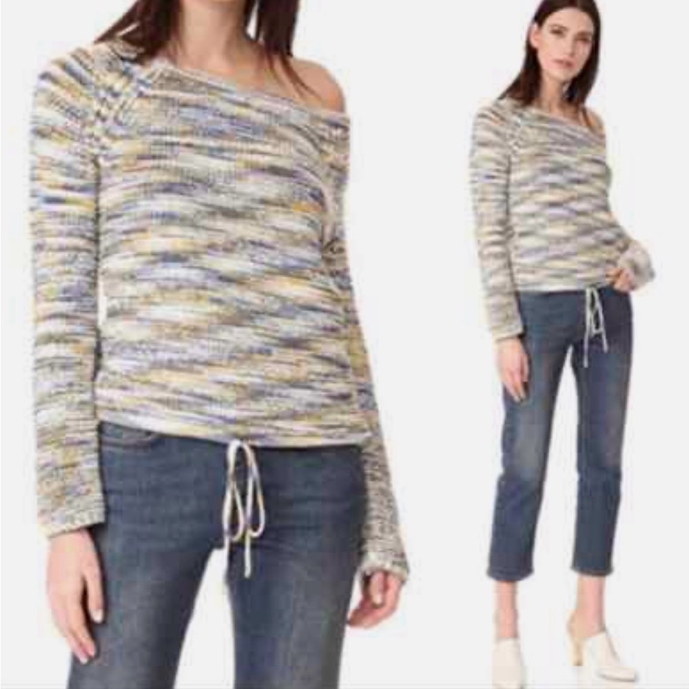 Theory Coella Soft Chain Multicolor Sweater